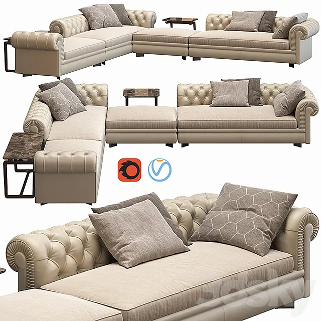 Chester Line Renzo Frau 3D Model