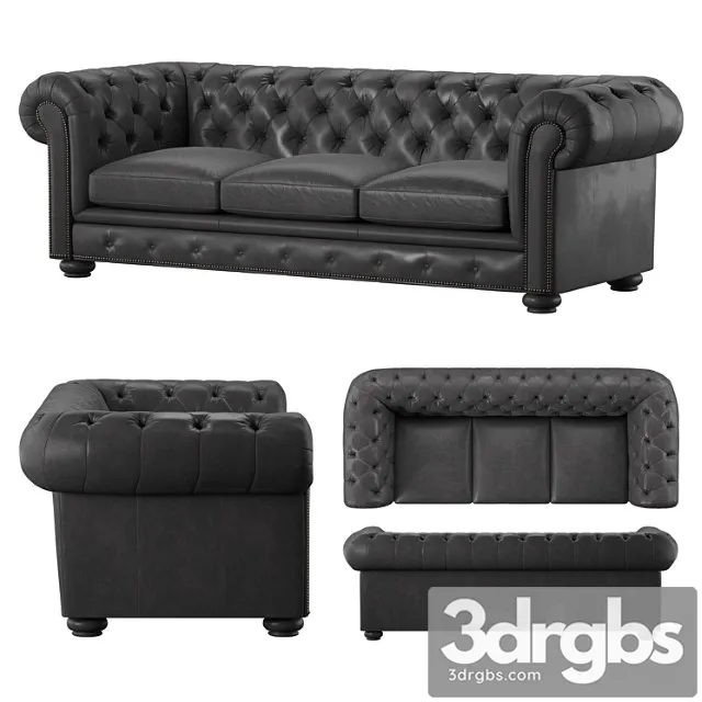 Chester Sofa 19 3D Model Free