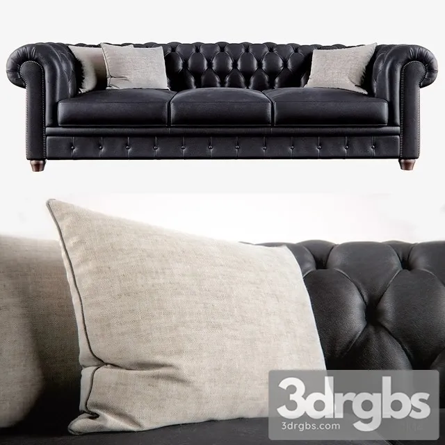 Chester Sofa 3D Model Free