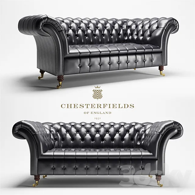 Chesterfield Cliveden Sofa 3DModel