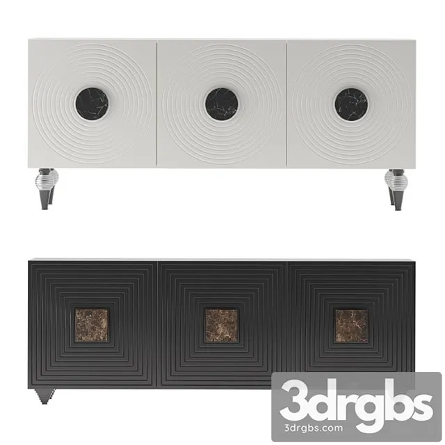 Chests ambicioni bobbio & trento 2 3D Model Free