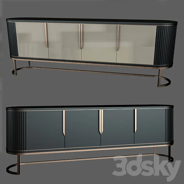Chests of art deco _026 3DModel