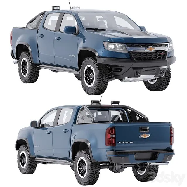 Chevrolet Colorado ZR2 3D Model