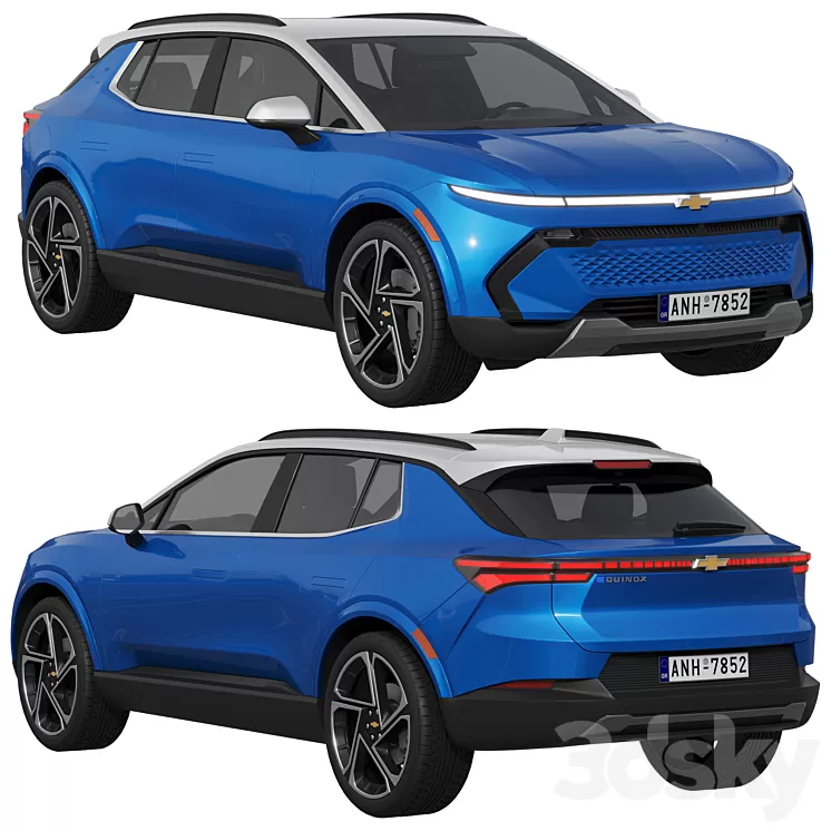 Chevrolet Equinox EV 2024 3D Model