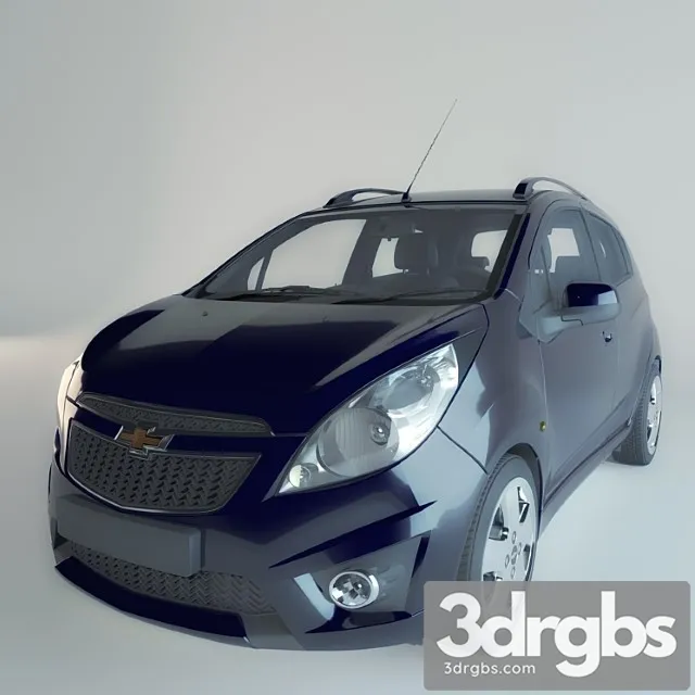 Chevrolet spark 3D Model Free