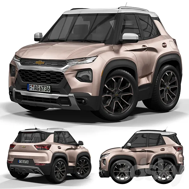 chevrolet toy 3D Model