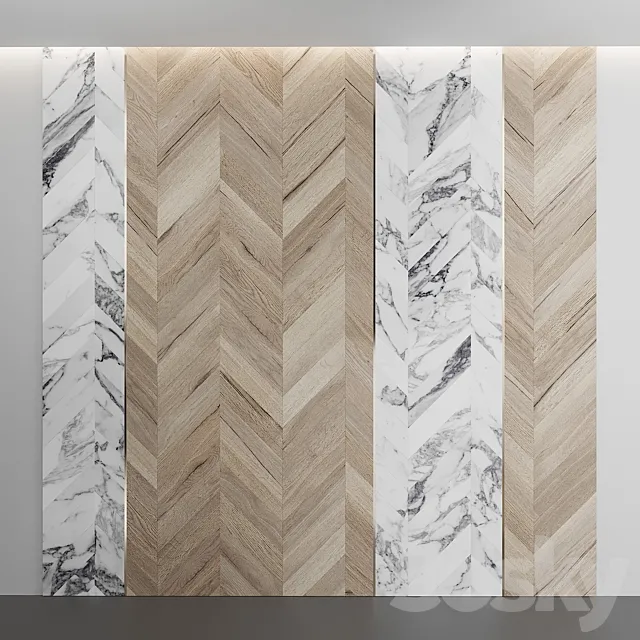 Chevron Sliced 1 3D Model