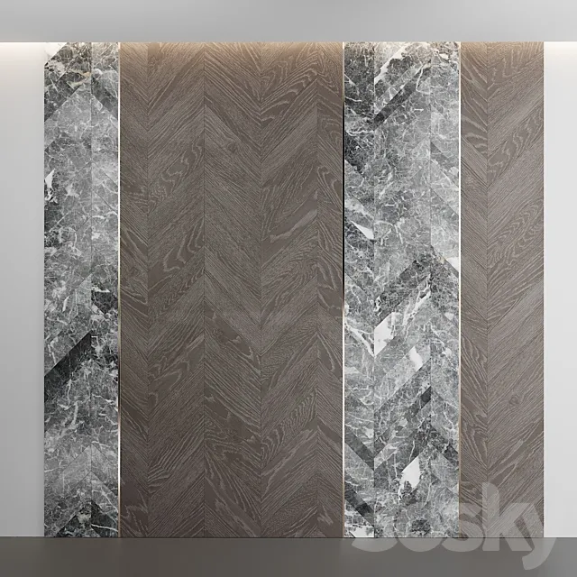 Chevron Sliced 2 3D Model