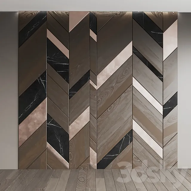 Chevron_Combined_1 3D Model