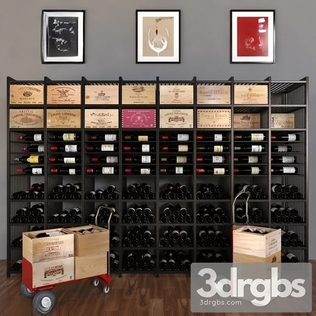 Chez Le Caviste 03 3D Model Free