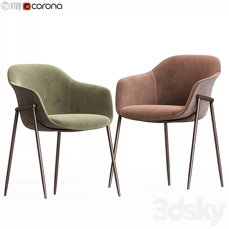 Chia chair giuliomarelli 3D Model