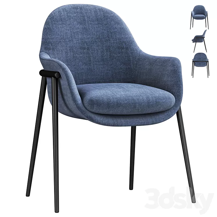 Chia marelli chairs 3D Model