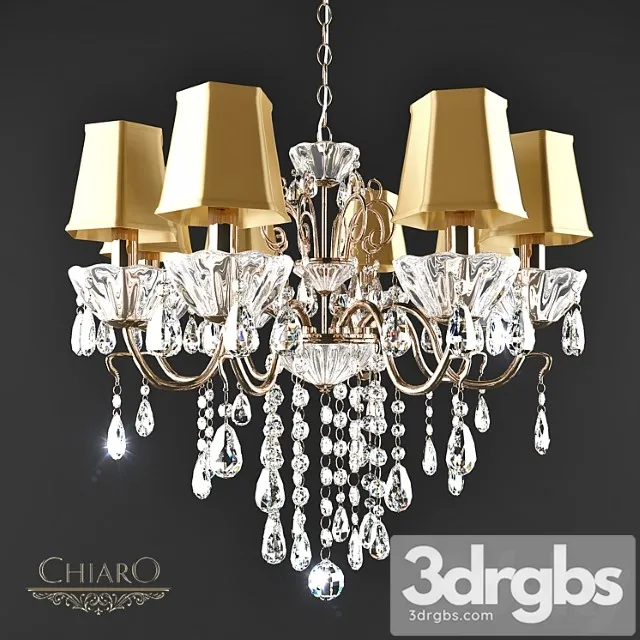 Chiaro Hanging Chandelier 282010908 3D Model Free