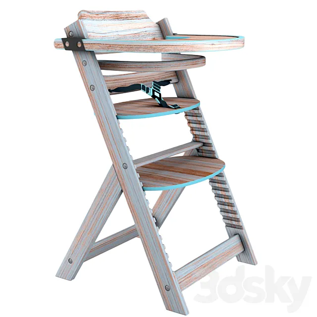 Child chair 3D Model