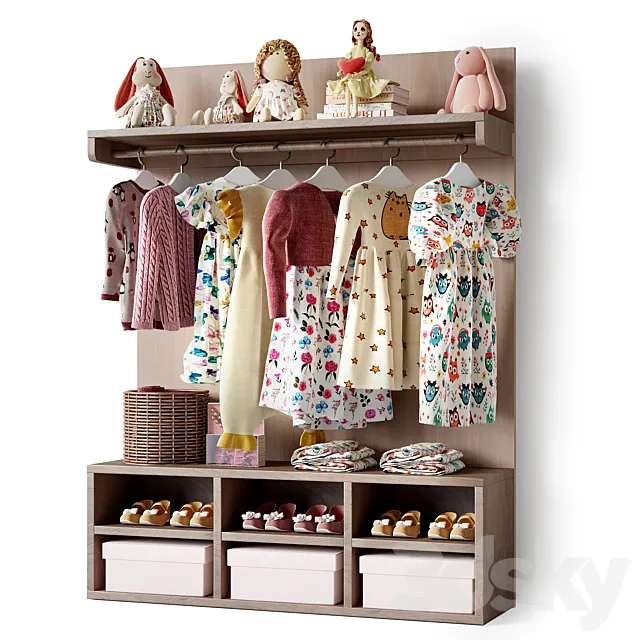 Child clothes 14 3D Model