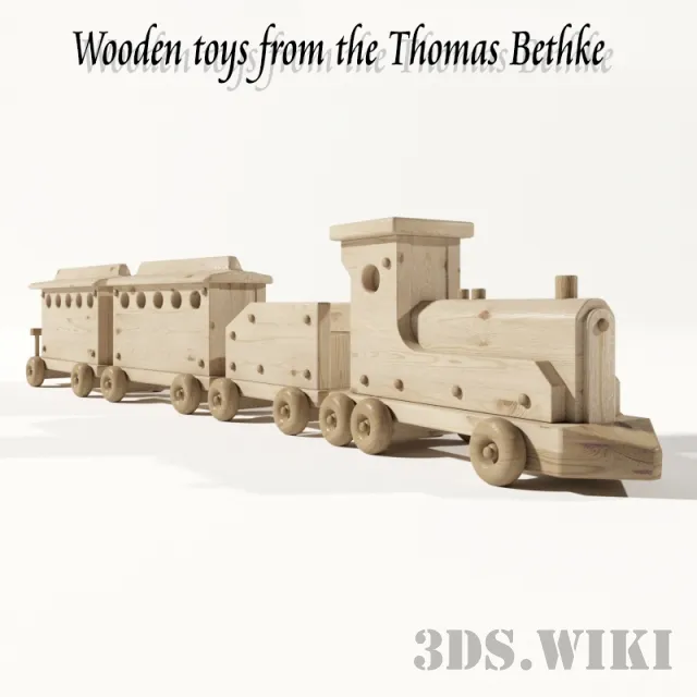 child-room - Altai Steam Engine from Thomas Bethke 3D Model