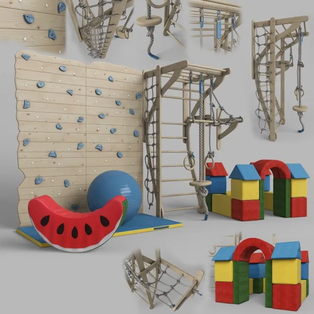 child-room - Arfa Sports Complex 3D Model
