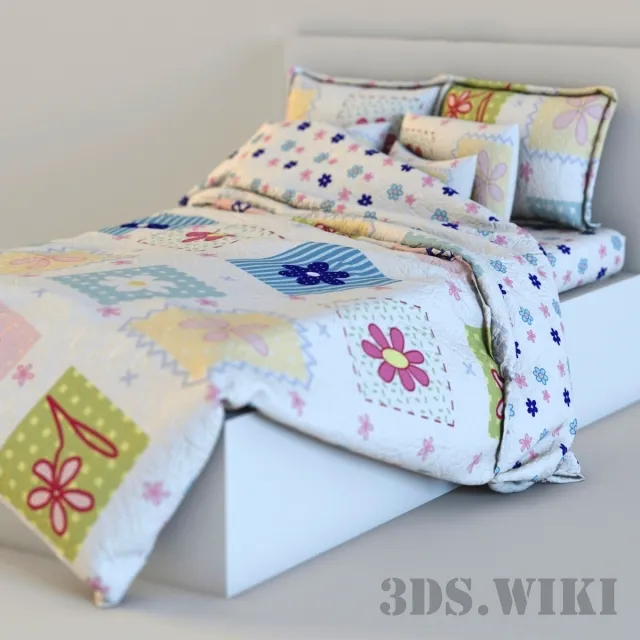 child-room - Baby Bed 3D Model