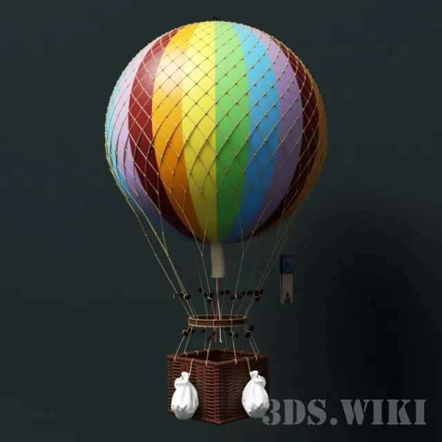 child-room - Balloon 3D Model