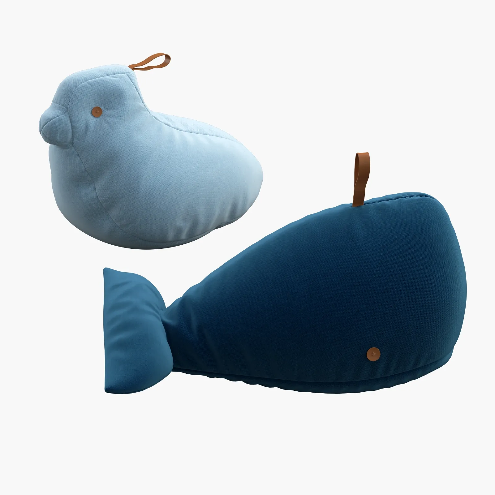 child-room - Bean bags for kids 3D Model