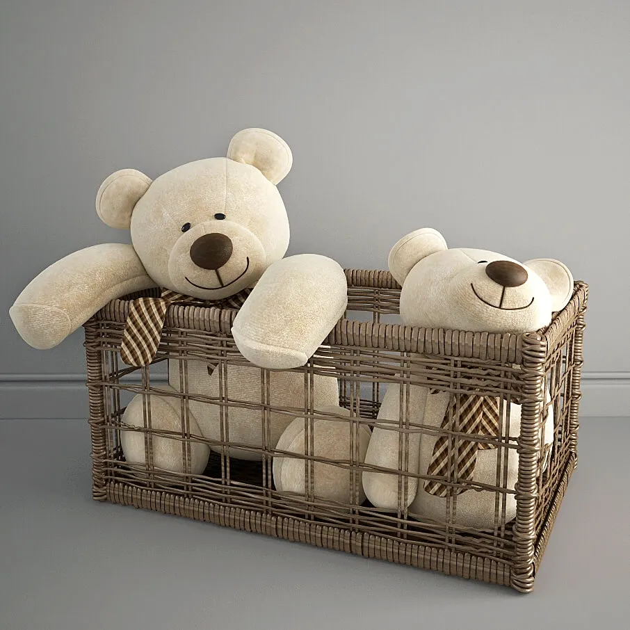 child-room - Bears 3D Model
