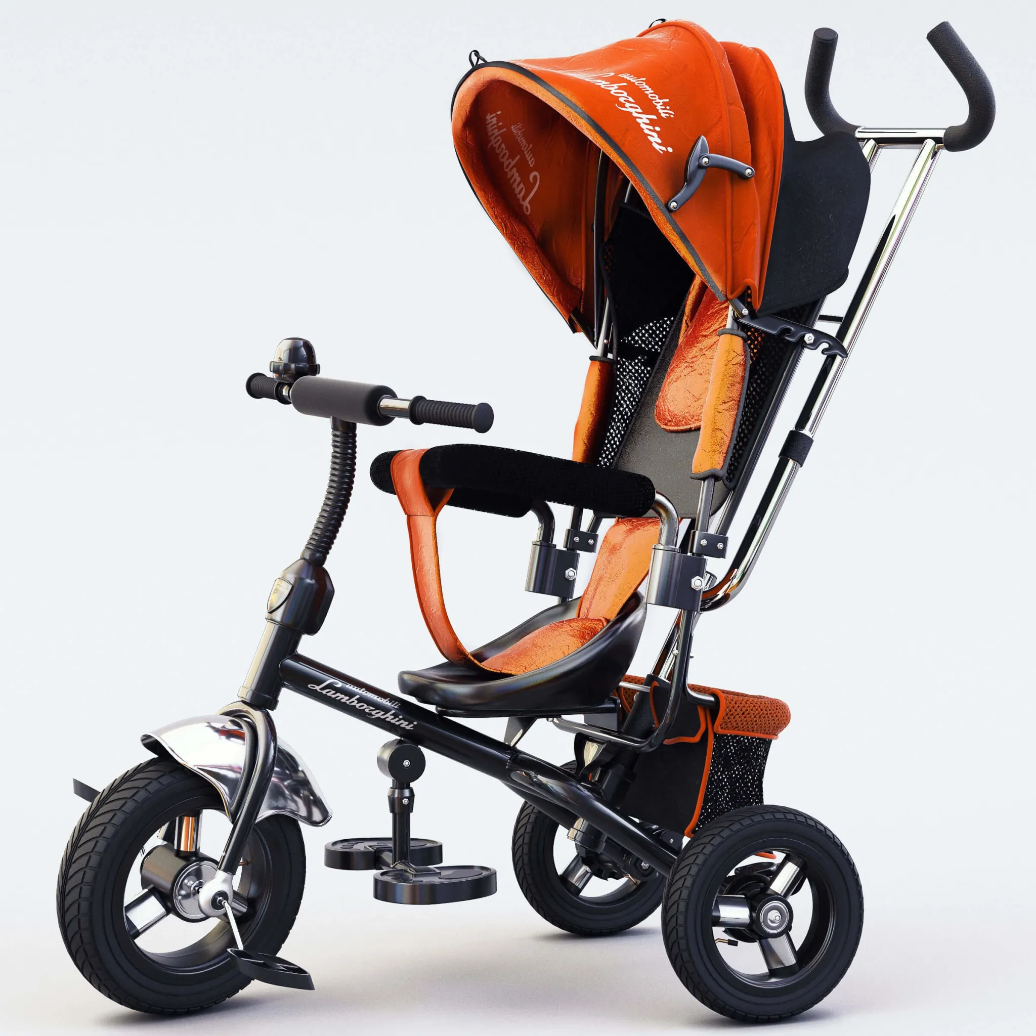 child-room - Bicycle children's Lamborghini 3D Model