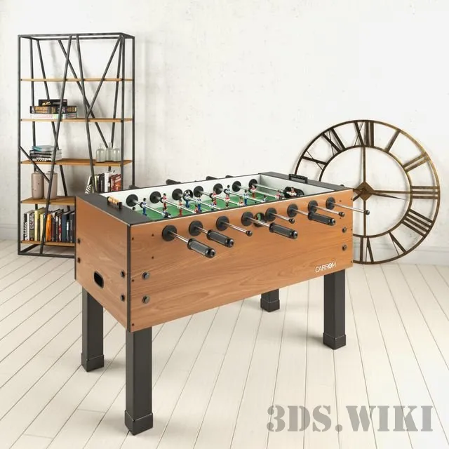 child-room - Board game Carrom 3D Model