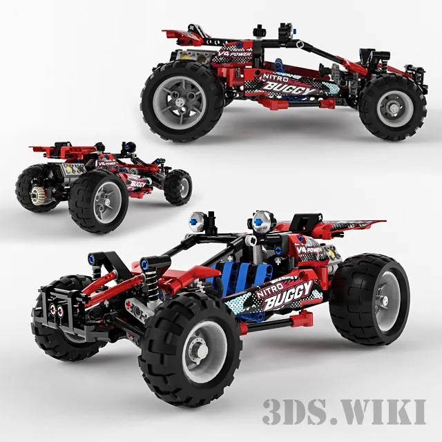 child-room - Buggy  8048 3D Model