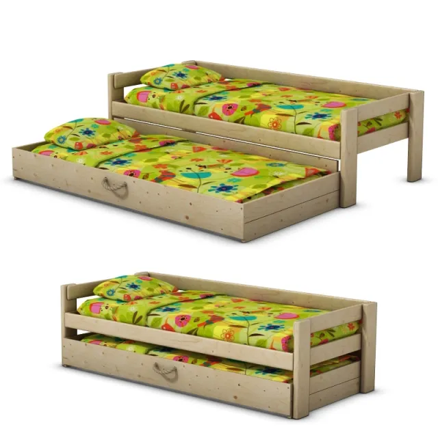 child-room - Bunk bed 3D Model