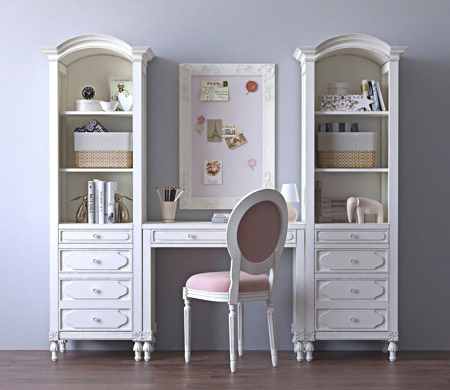 child-room - Cabinets for children room 01 3D Model