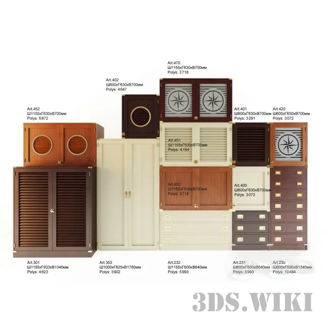 child-room - Caroti Art.230-460 3D Model