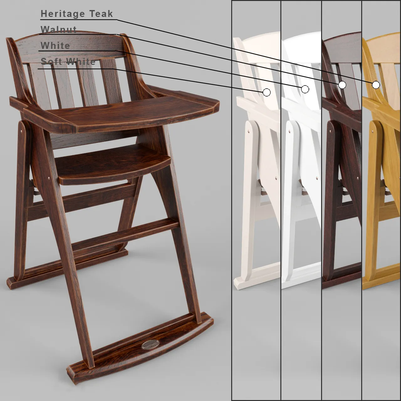 child-room - Chair for child 01 3D Model