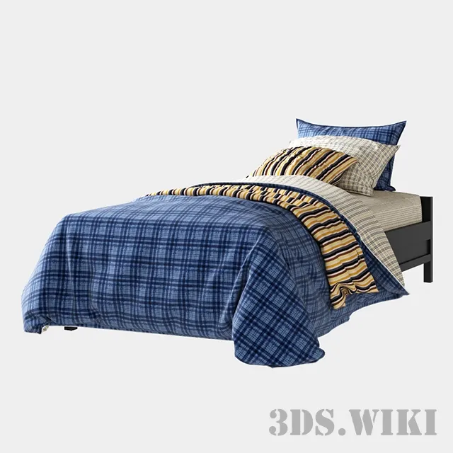 child-room - Children's bed CAMP 2 3D Model