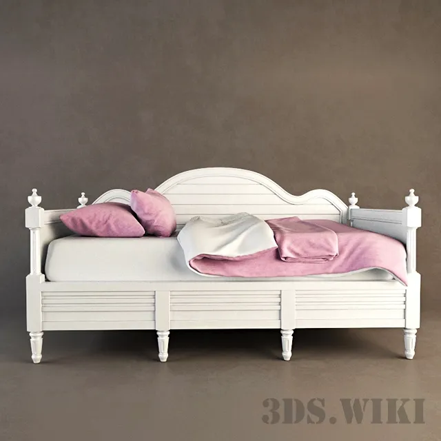 child-room - Children's bed from Restoration Hardware 3D Model