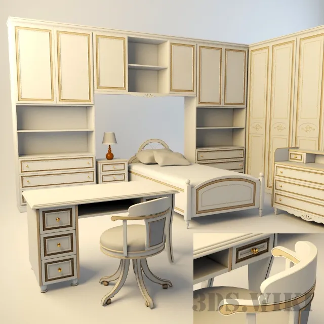 child-room - Children's factory Halley 3D Model