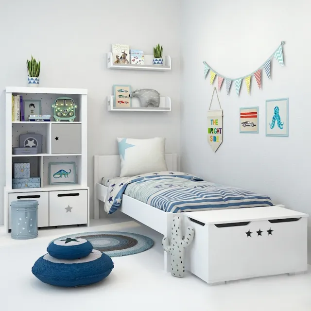 child-room - Children`s furniture 3D Model