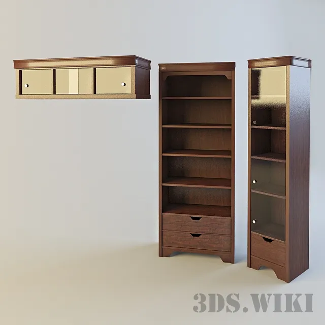 child-room - Children's furniture Young America 3D Model