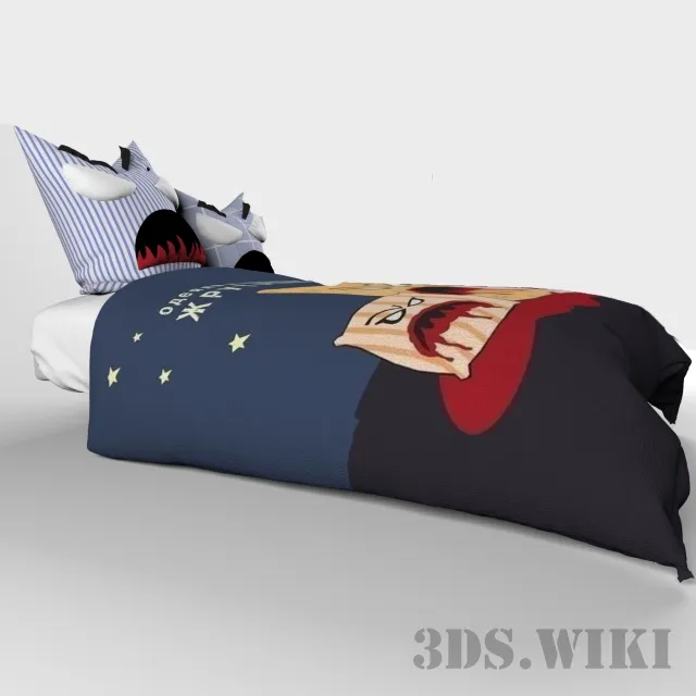 child-room - Children's pastel 3D Model