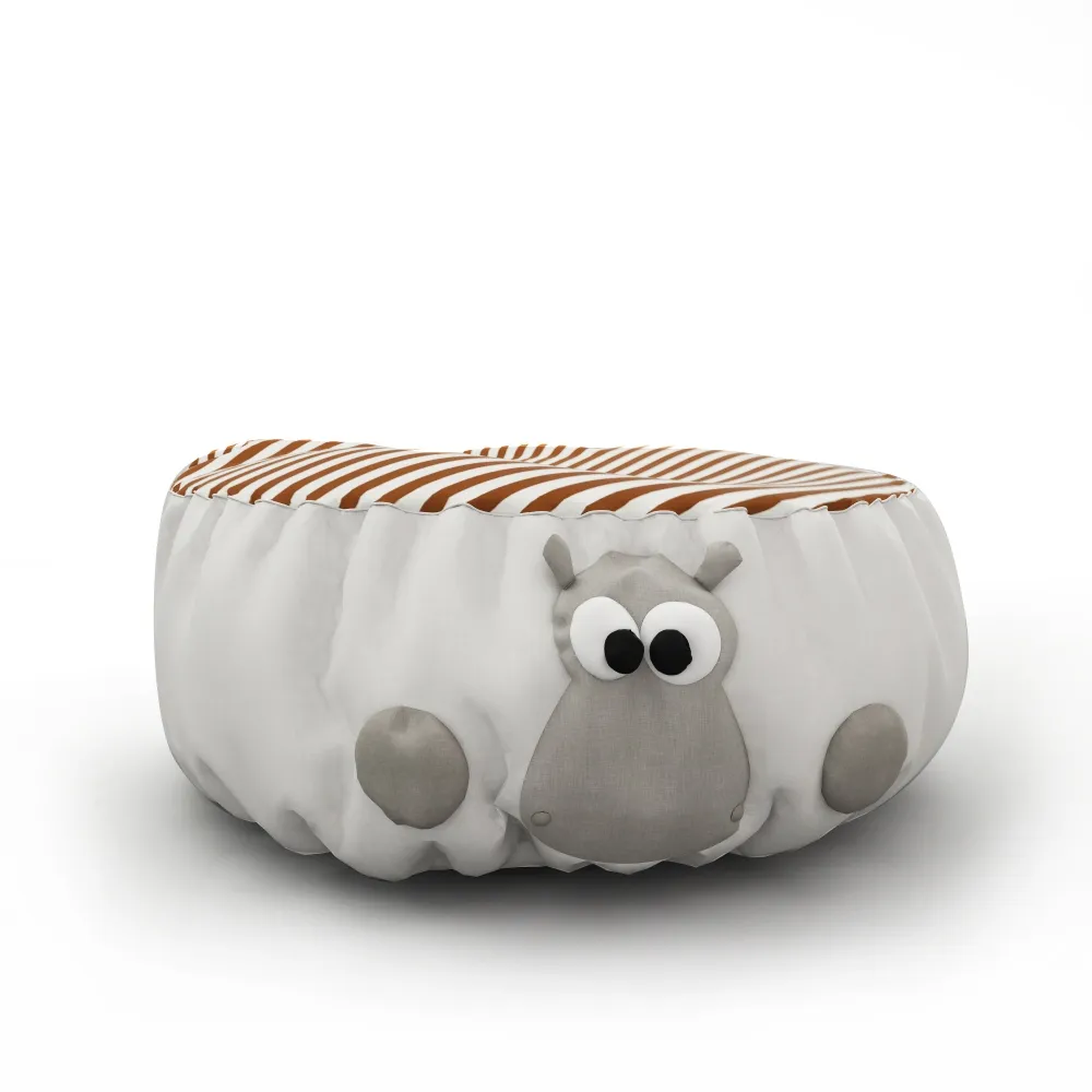 child-room - Children's pouf 3D Model