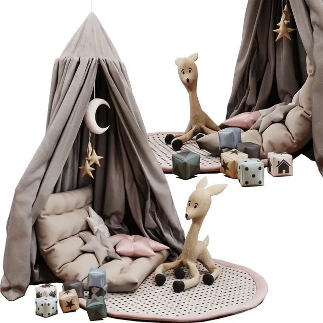 child-room - Children's room accessories 3D Model