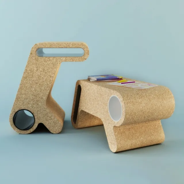 child-room - Children's table 3D Model