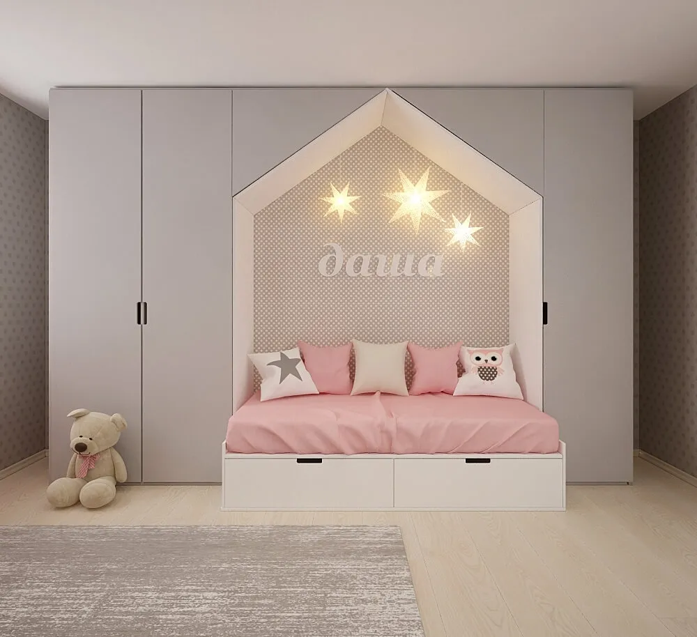 child-room - Cot 04 3D Model