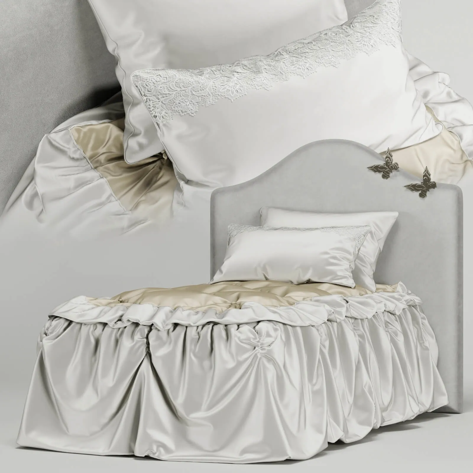 child-room - Cot Dolfi Wendy 08 3D Model