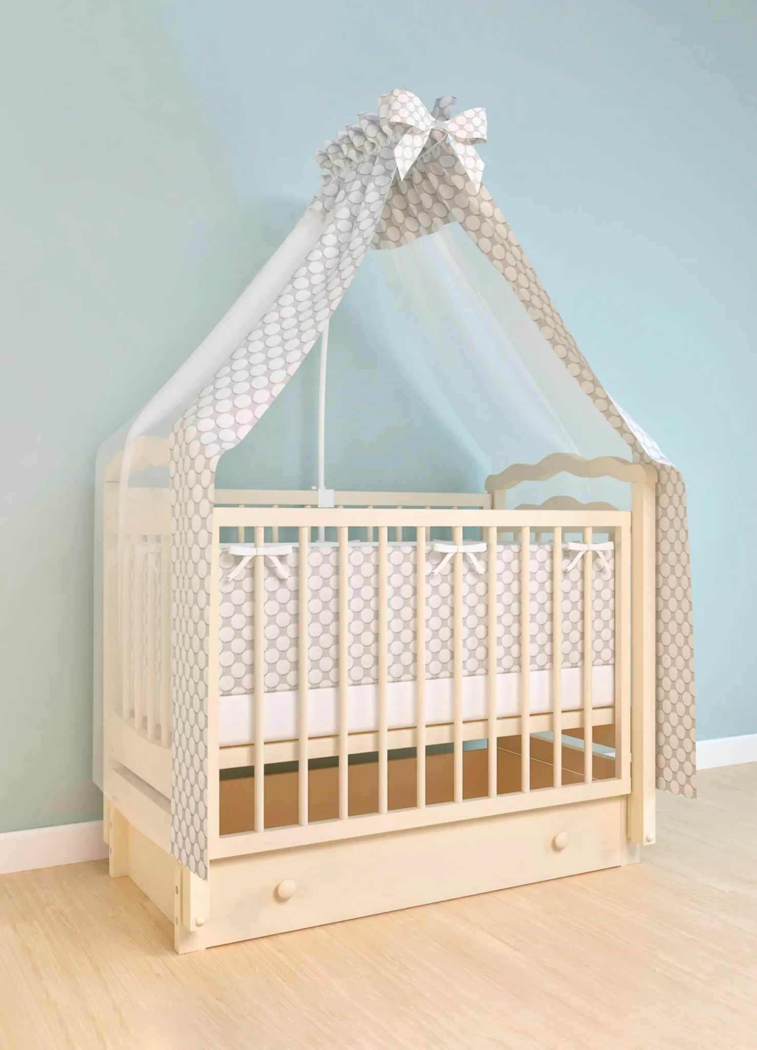 child-room - Cots 1 3D Model