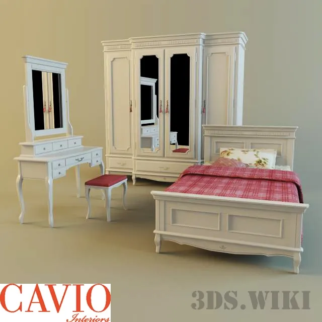 child-room - Сavio furniture for teenagers 3D Model