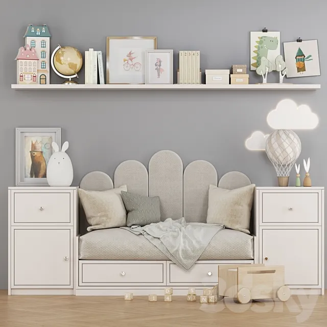 Child Room Decor-09 3D Model