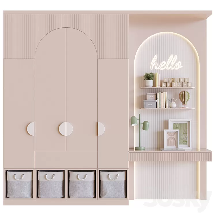 Child Room Decor-21 3D Model Free