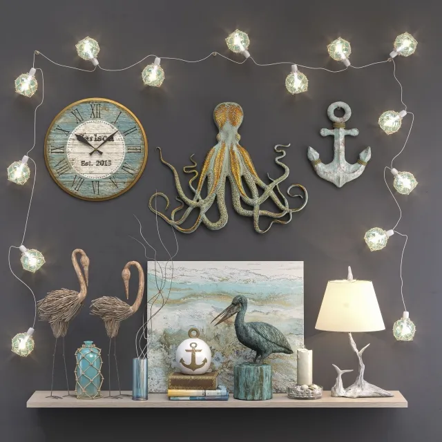 child-room - Decorative set 3D Model