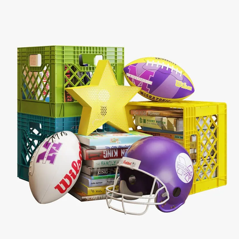 child-room - Decorative set for children 001 3D Model