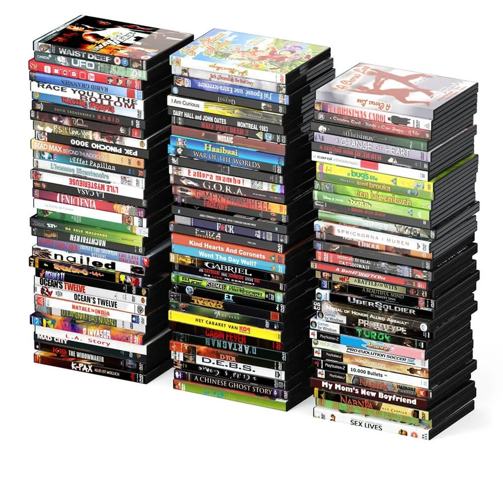 child-room - DVD discs 100pcs 3D Model